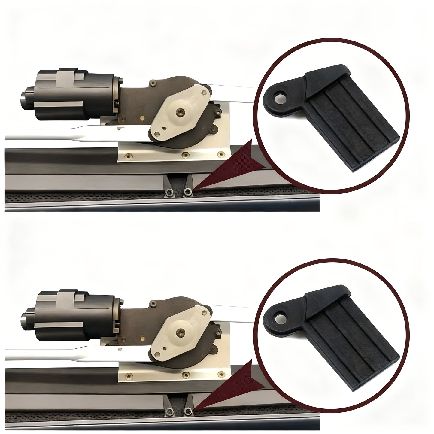 Soporte para persiana de cortina trasera para BMW E38 E39 E46 Mercedes W140 W124 W210 W211 Opel Vectra C