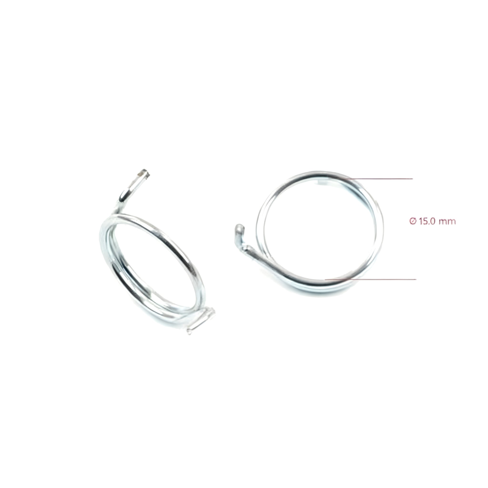 1 Set 2 Pieces Door Lock Actuator Repair Springs for Mercedes Diameter 15 mm