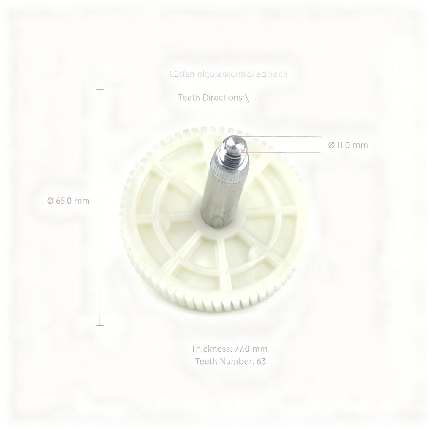 Motor del limpiaparabrisas delantero 2038200342, engranaje de reparación para Mercedes W203 Clase C 2000-2007 BMW X5 E53 1999-2006