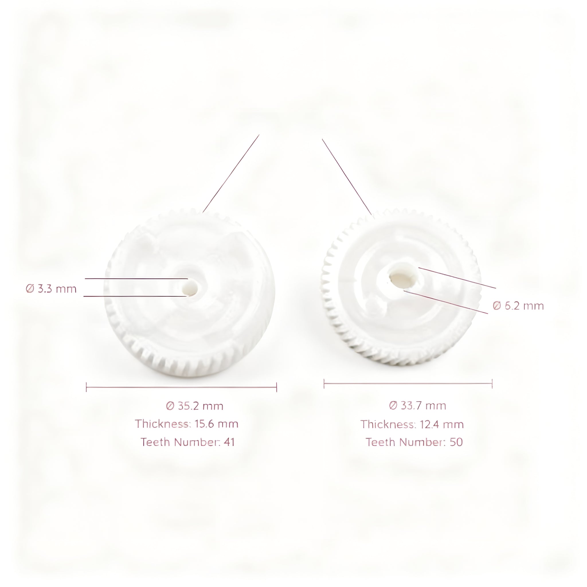 Engranajes de reparación del actuador del pestillo de la cerradura de la puerta izquierda 51217202143 para BMW Serie 1 3 5 FZ