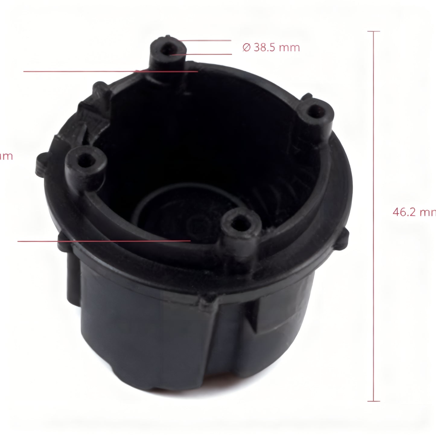 Carcasa del espejo retrovisor lateral plegable manual 710751 21940140 para BMW X5 E53