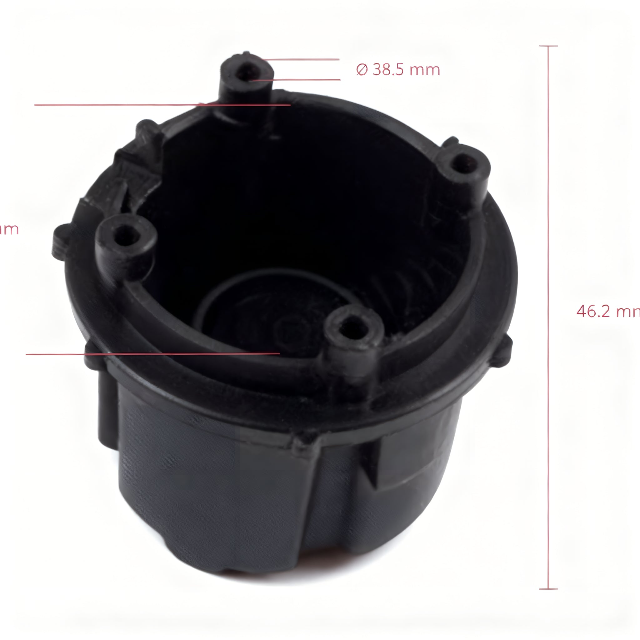 Carcasa del espejo retrovisor lateral plegable manual 710751 21940140 para BMW X5 E53