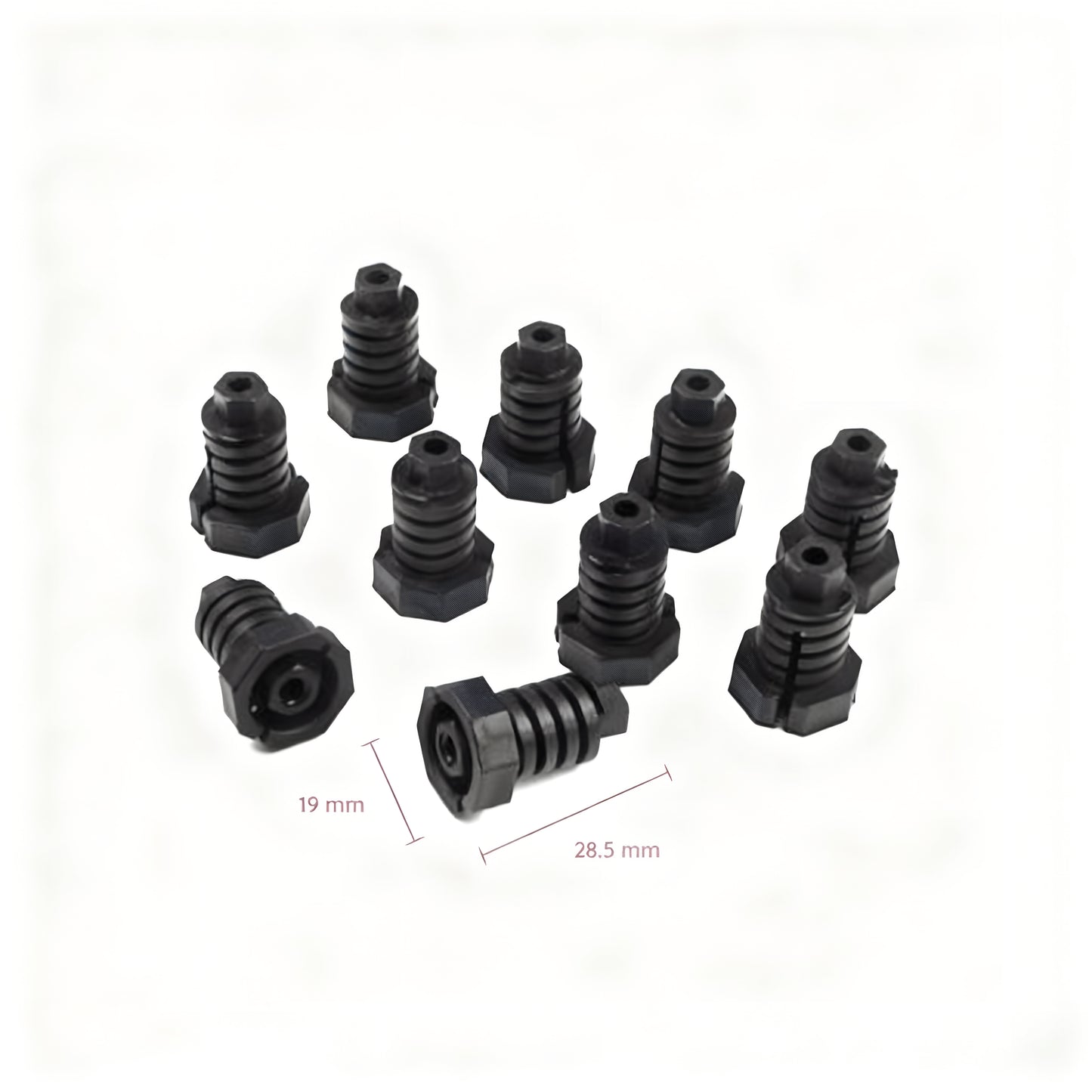 10 Pieces Headlight Mount Adjusting Adjuster Clips Screw Bolt Fastener 63121387026 for BMW 3 E36 6 E63 E64 Z3