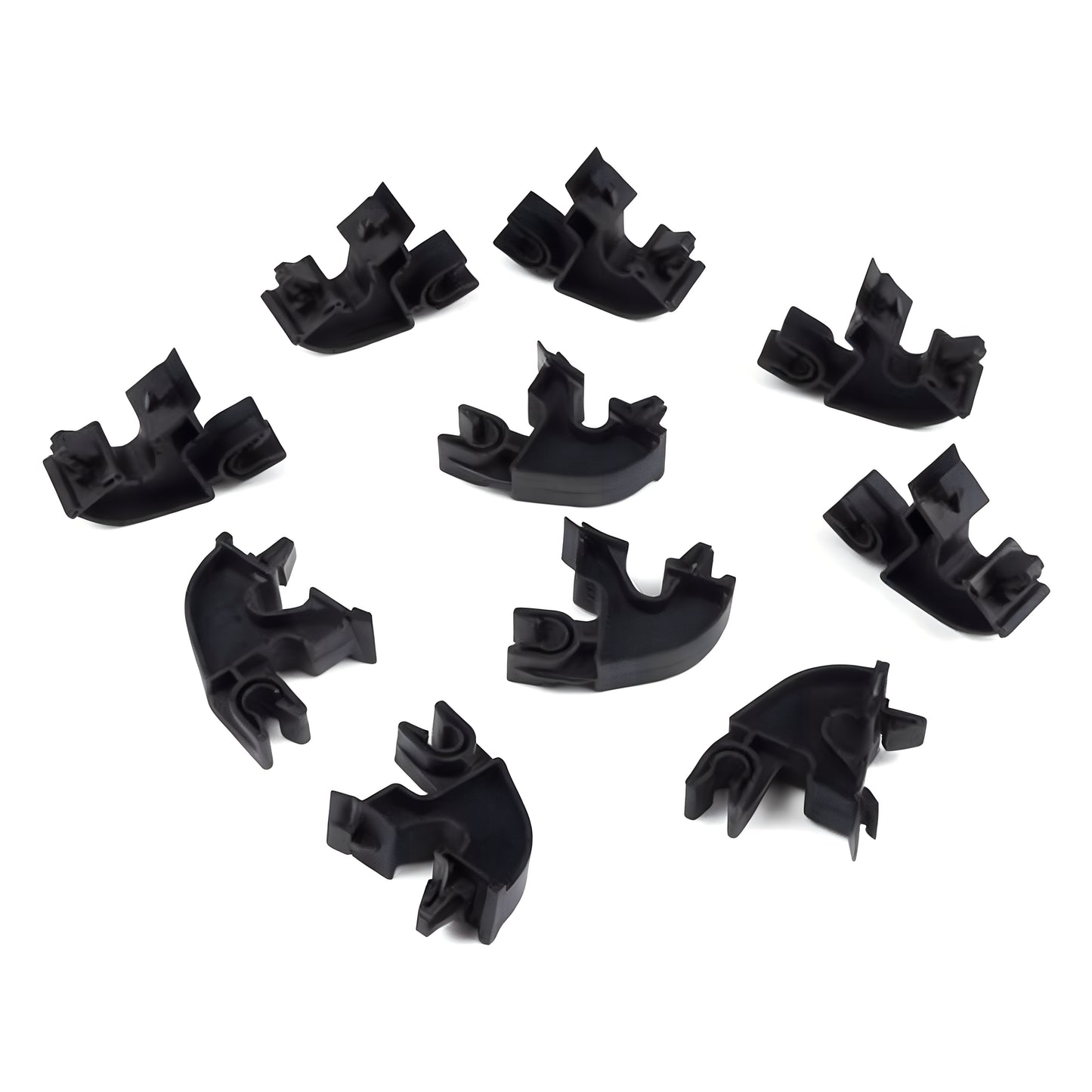 10 Pieces Bonnet Hood Support Bracket Clip for Vauxhall Opel GM 09114314...