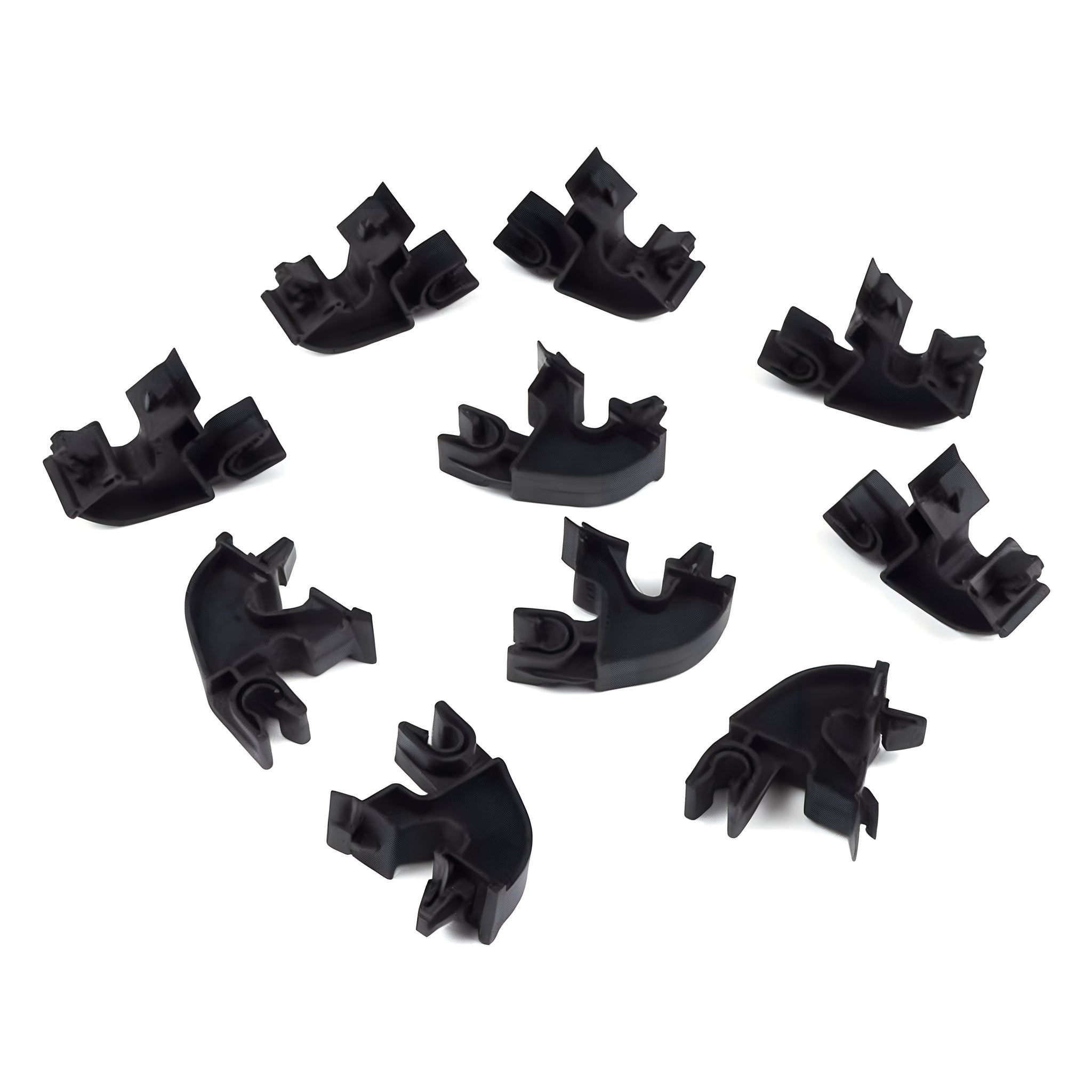 10 Pieces Bonnet Hood Support Bracket Clip for Vauxhall Opel GM 09114314...