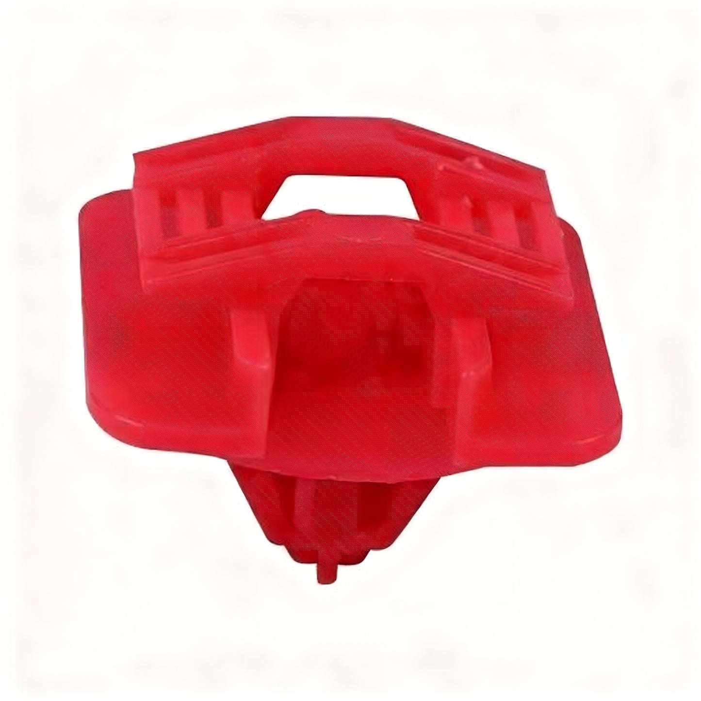 10 Pieces Side Moulding Clip for Renault Red Nylon Head Diameter 19mm