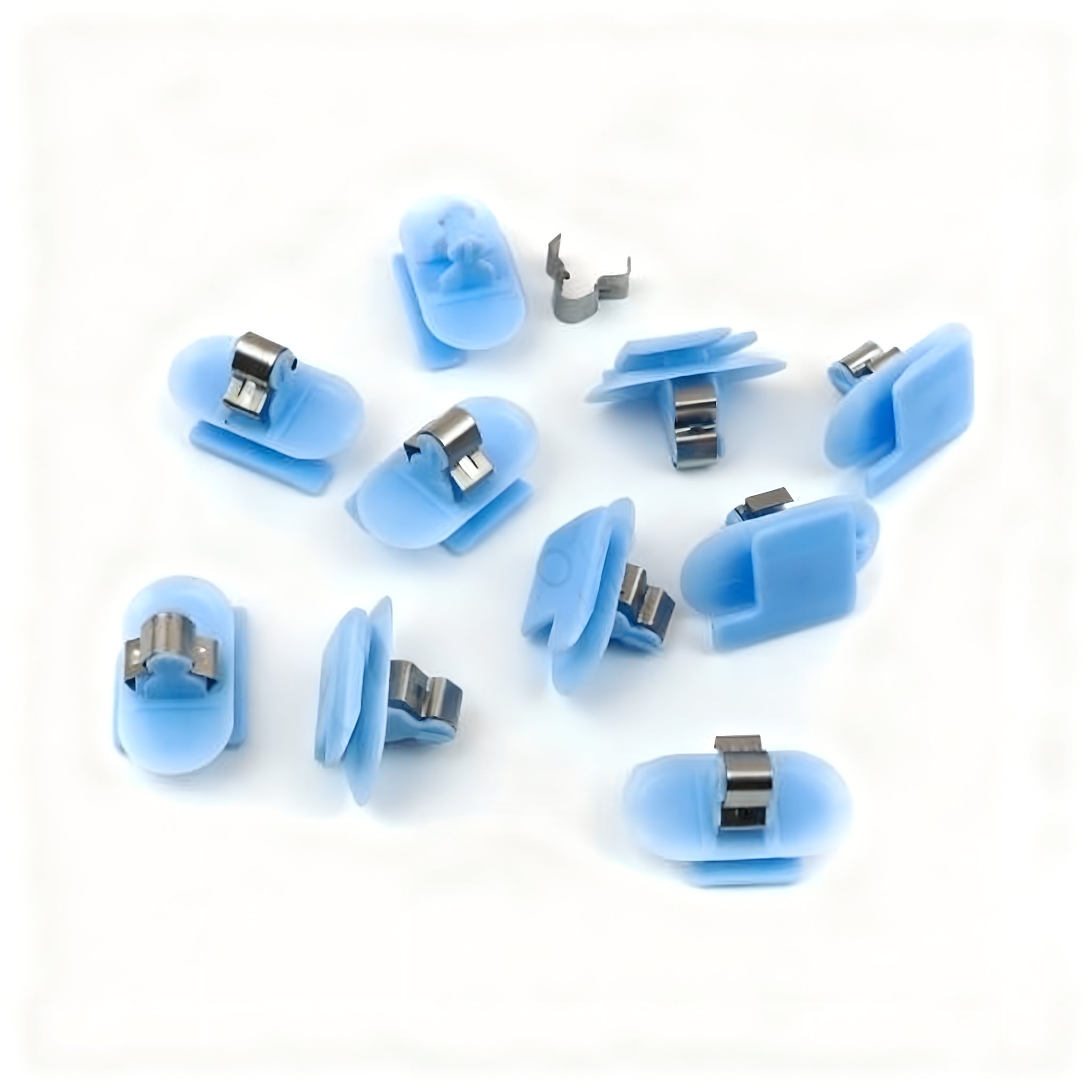 10 clips de montaje para soporte de moldura interior 24405740 8748QT para GM, Vauxhall, Opel, Renault y Peugeot