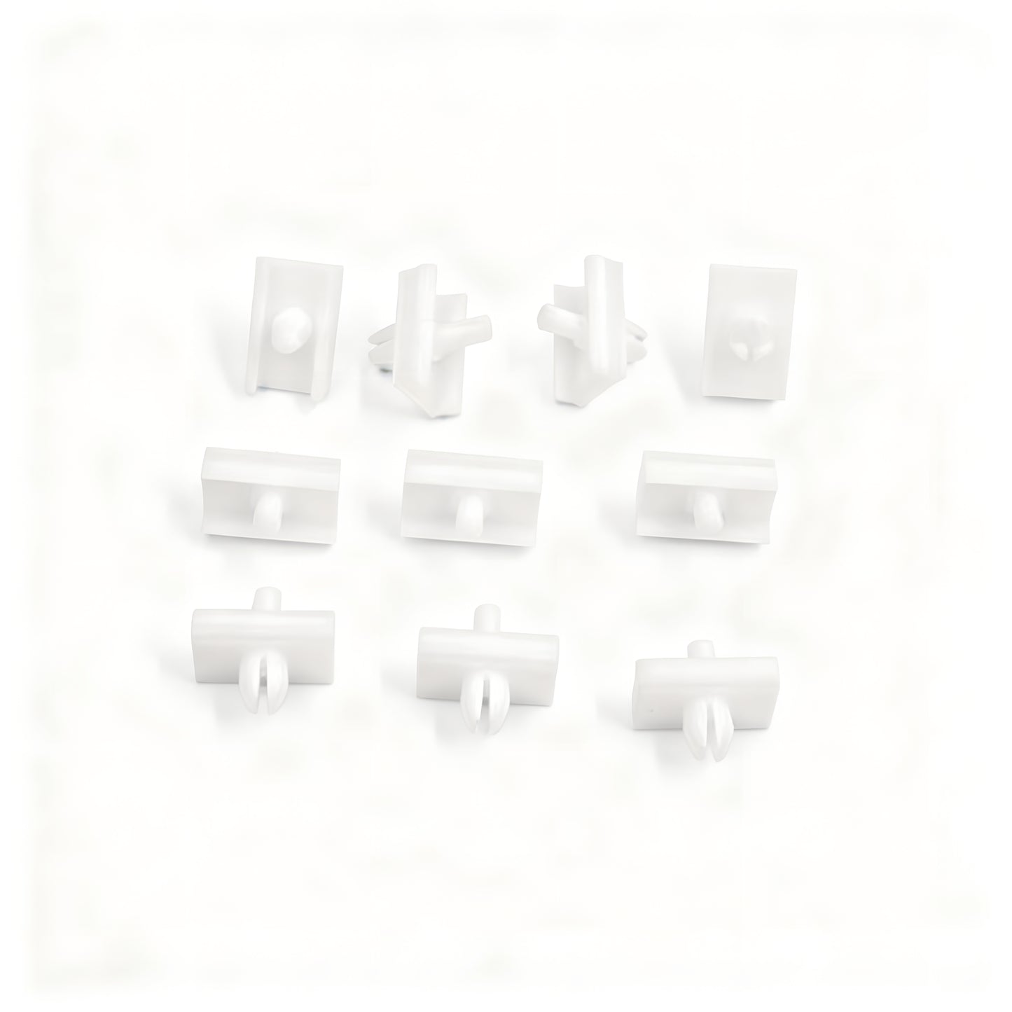 10 abrazaderas para molduras de carrocería de puerta para BMW Serie 5 E34 Alpina B10 1987-1995 45781 Puerta 51131946258