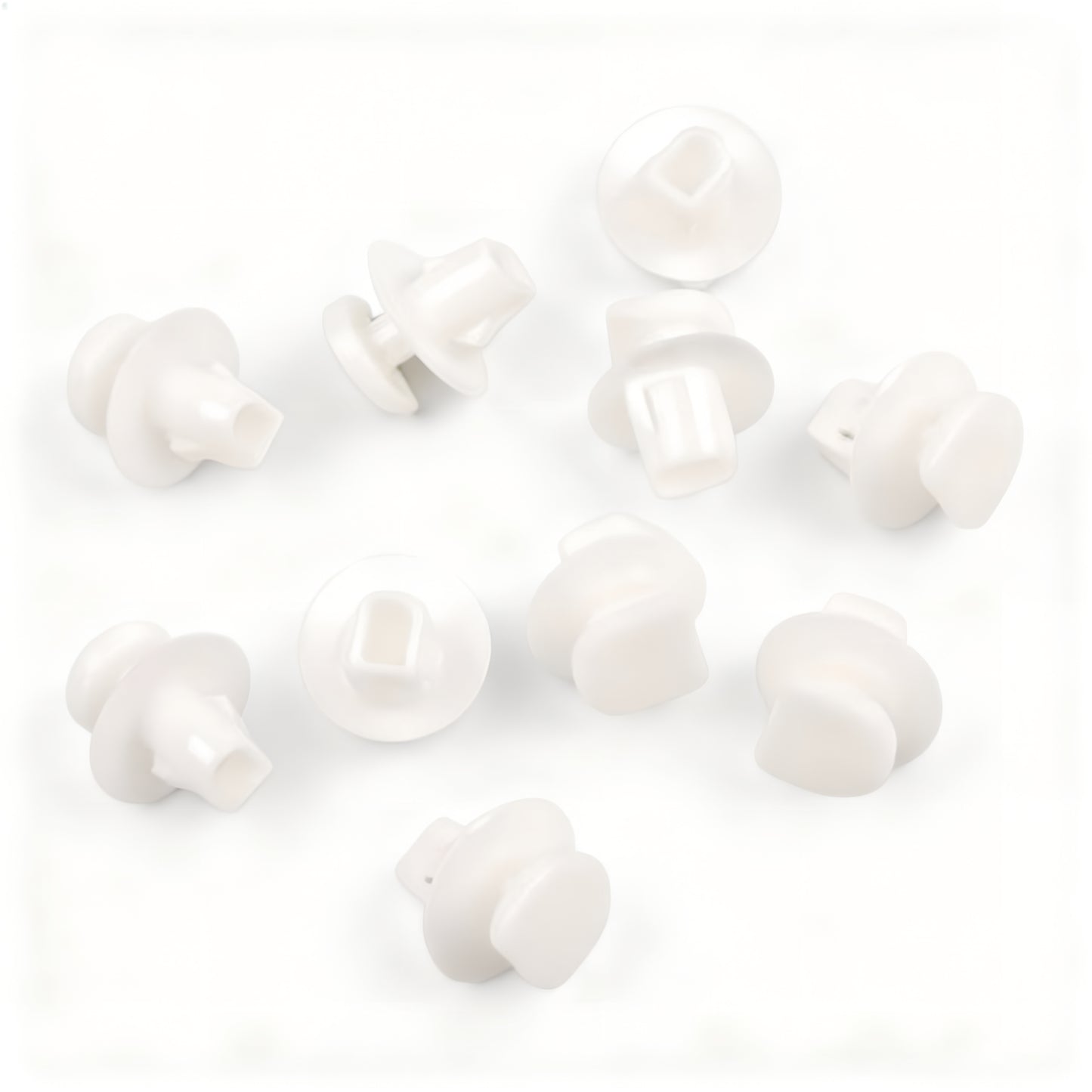 10 Pieces Trim Panel Clip for Toyota Top Head Size 19.2mm Stem Lenght 11mm Fits into 9.7x7.6mm