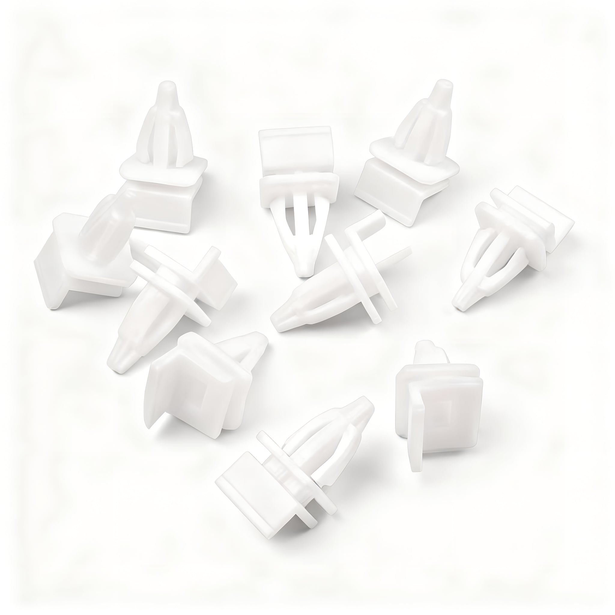 10 Pieces Rocker Panel Moulding Clip Nylon for Honda 91513 SM4 0