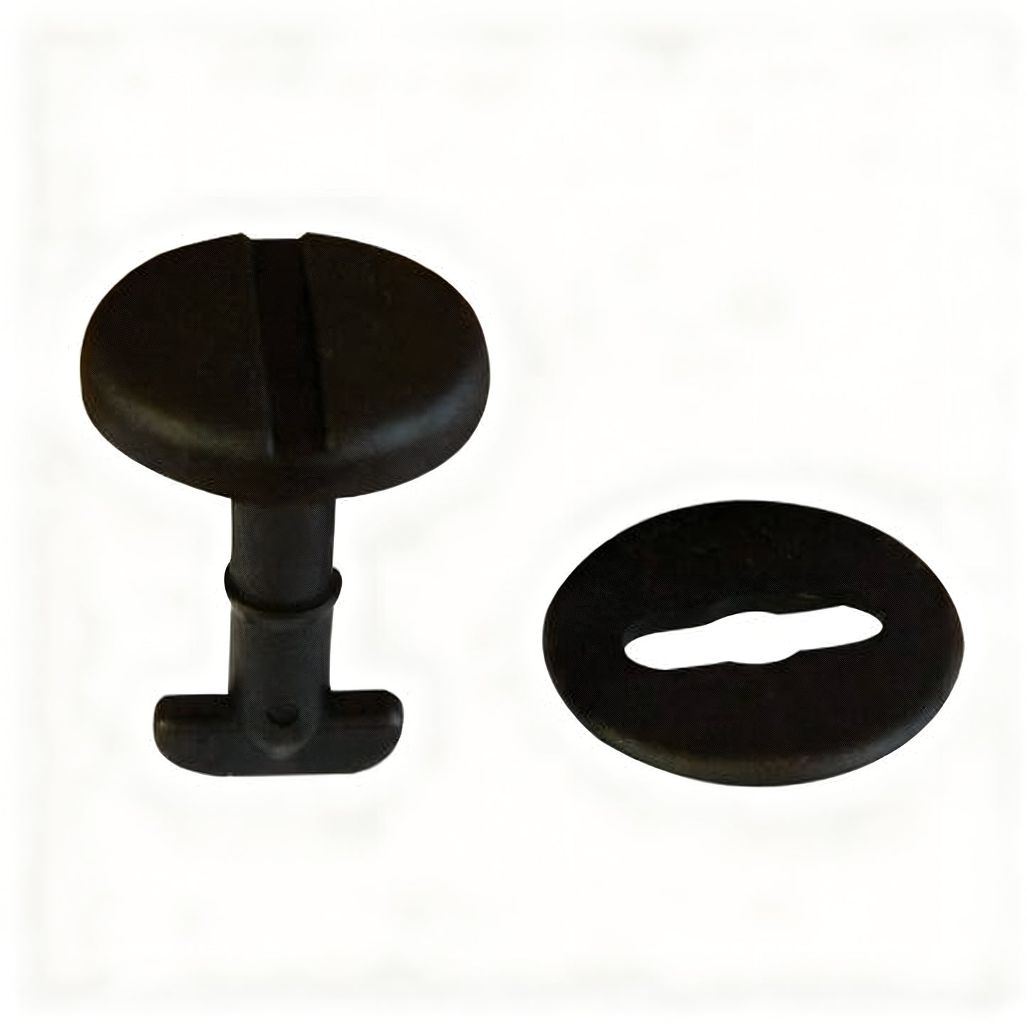 10 Pieces Floormat Twist Lock Clip and Washer Black for BMW 82119410191 51471881521