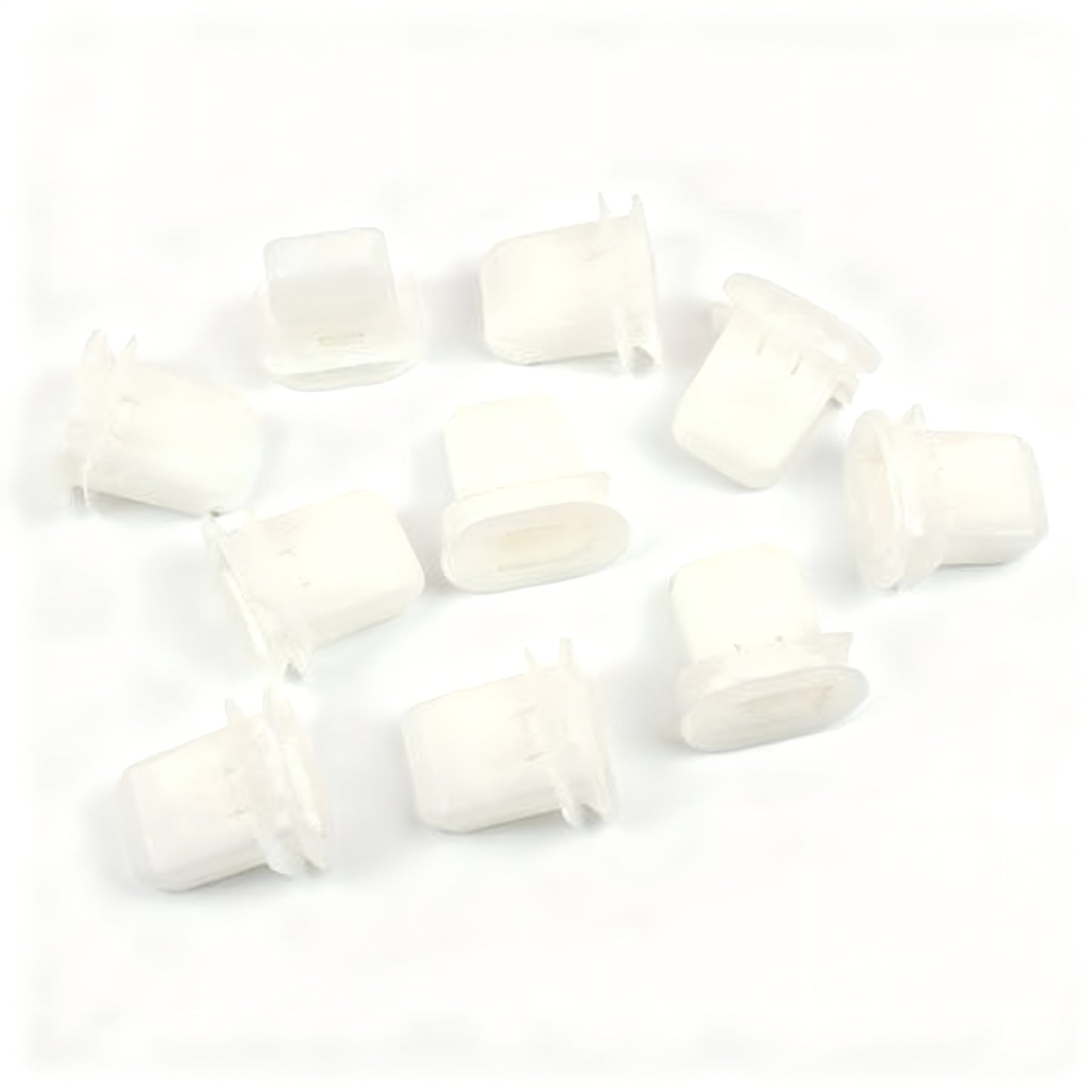 10 Pcs Screw Grommet Clips for Toyota Top Head Size: 40.1x27.6 mm