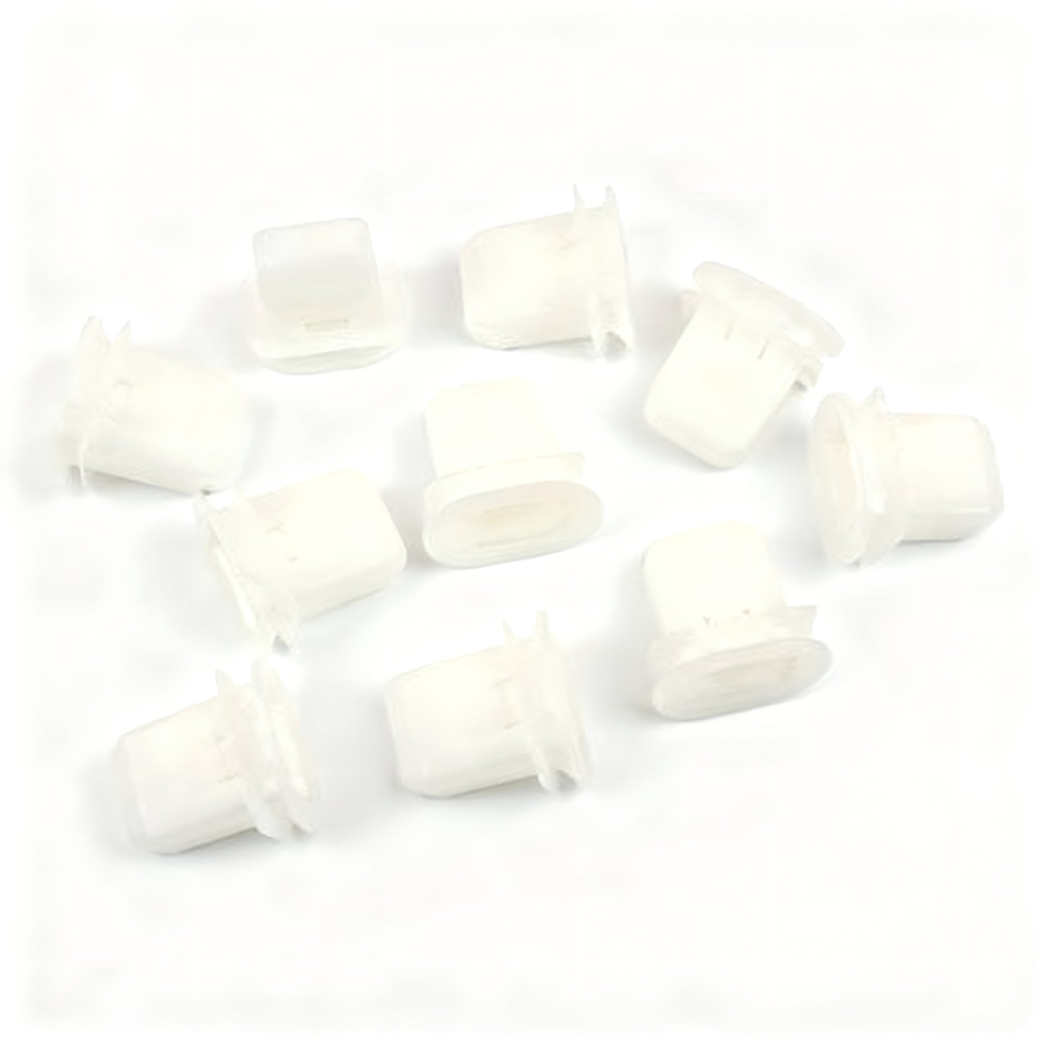 10 Pcs Screw Grommet Clips for Toyota Top Head Size: 40.1x27.6 mm