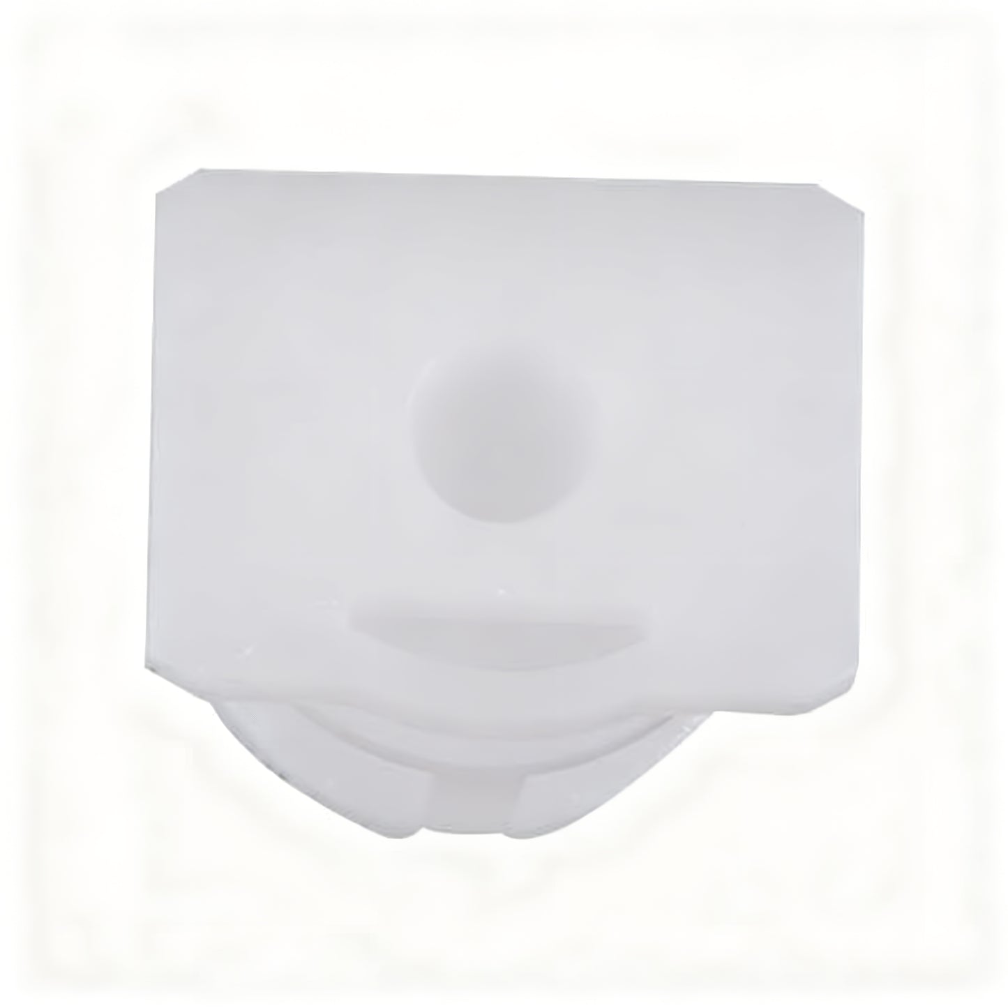 10 piezas de clips de plástico para moldura de umbral de puerta de tablero, color blanco, para BMW 51471928808