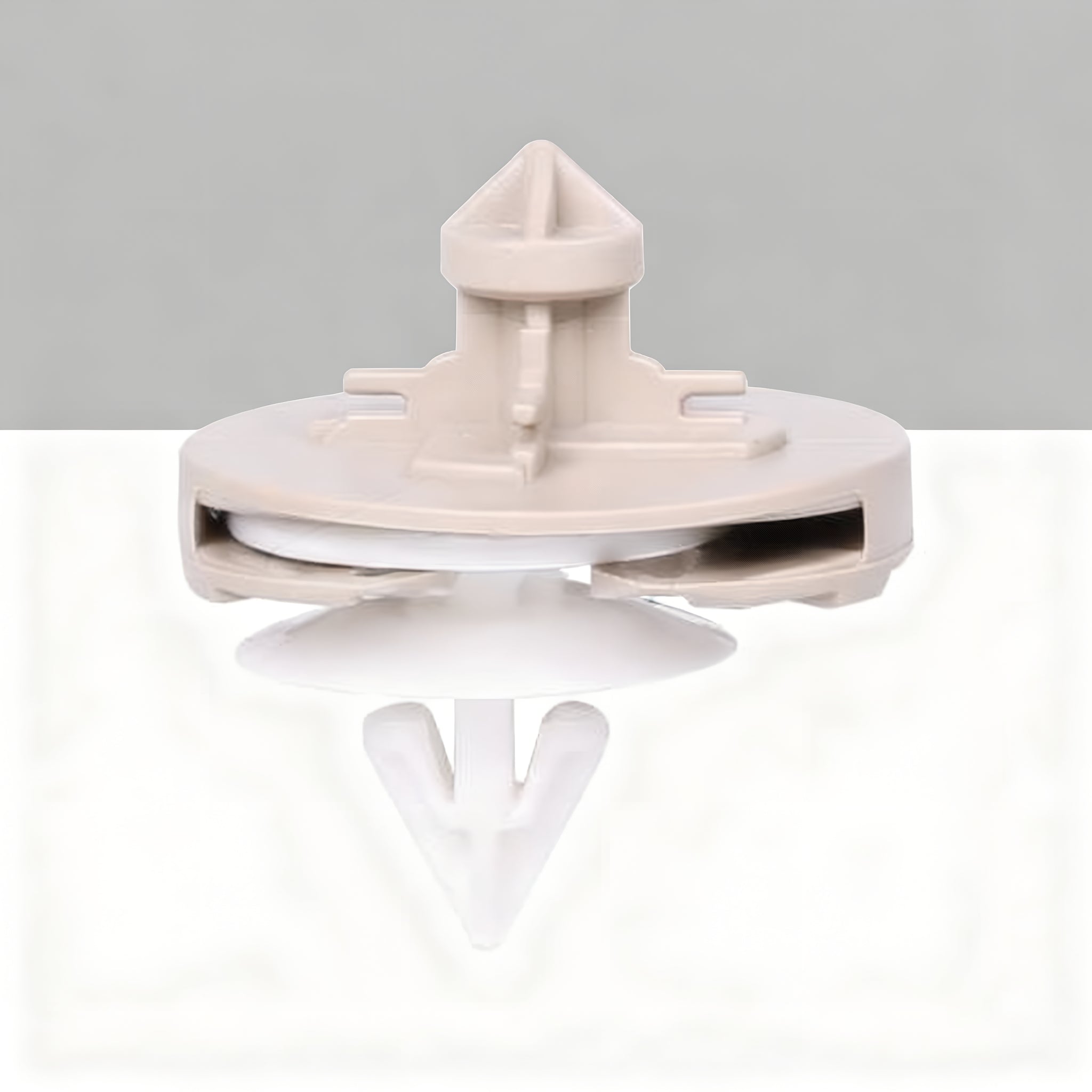 10 Pieces Door Panel Retainer Gray and White for VW Audi 1H0868243 1H0868243B