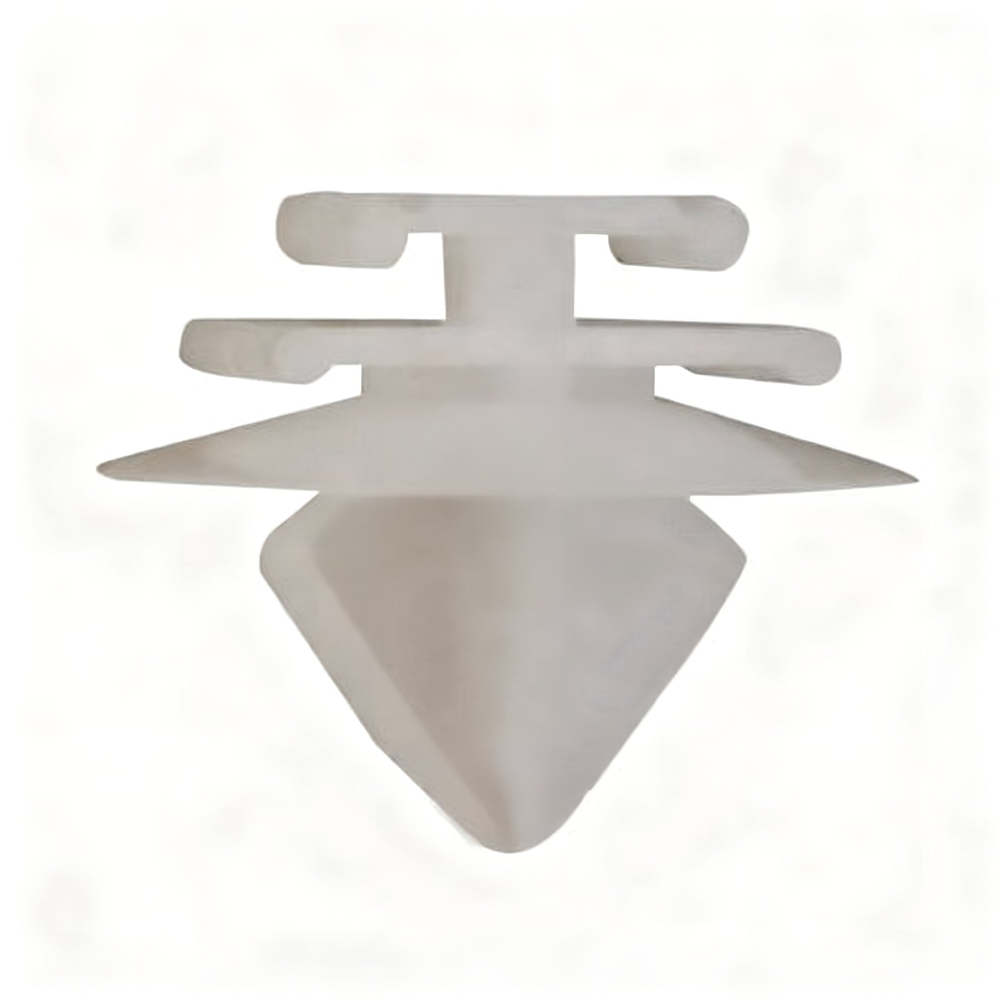 10 Pieces Side Moulding WHITE Clip Bumper Bonnet Air Intake Covering for Citroën Peugeot 8565.40 Renault 7701049270