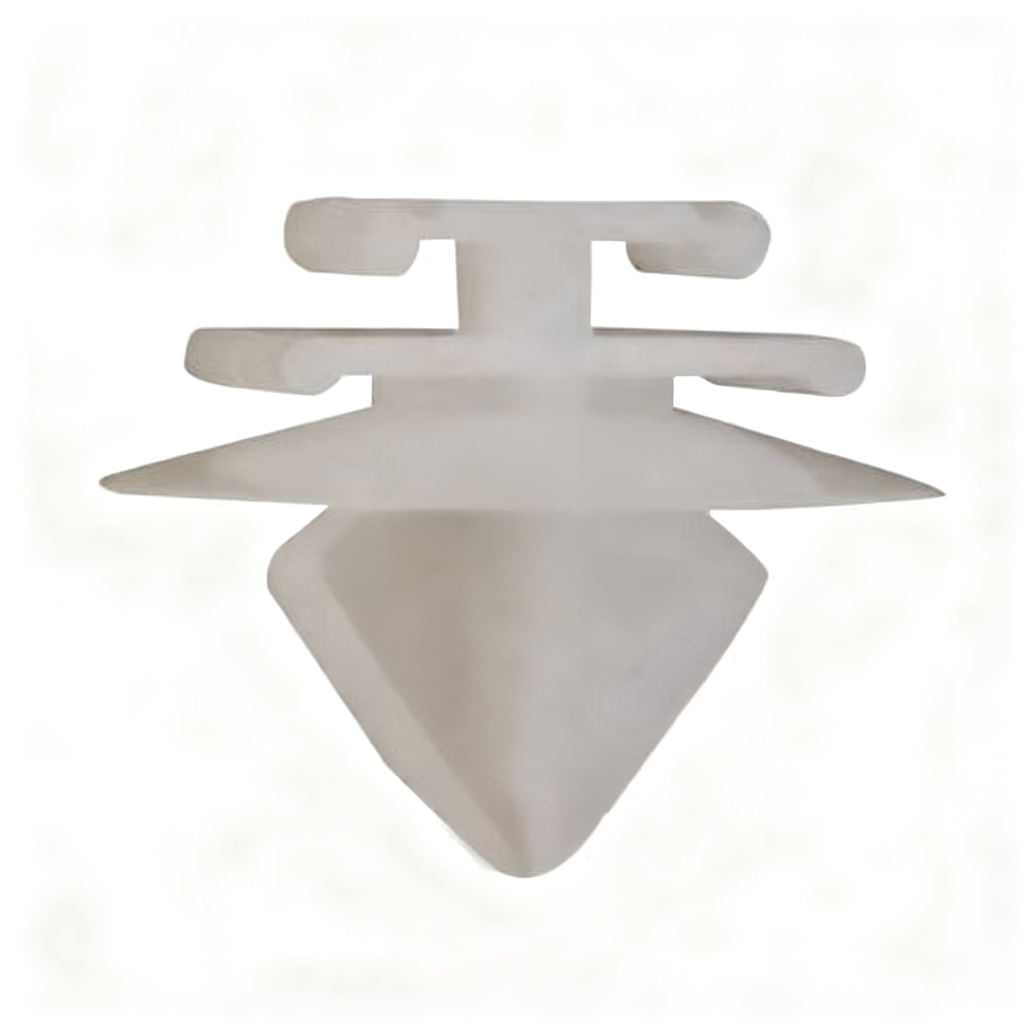 10 Pieces Side Moulding WHITE Clip Bumper Bonnet Air Intake Covering for Citroën Peugeot 8565.40 Renault 7701049270