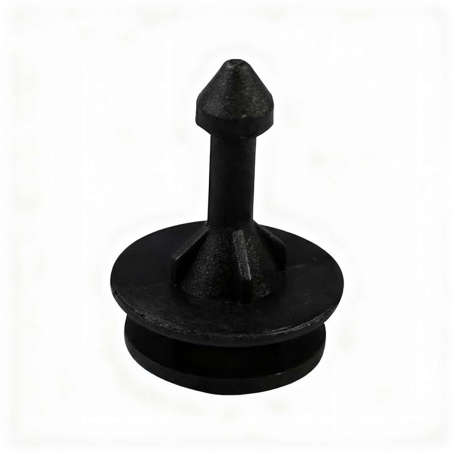 10 piezas de retenedor de panel de moldura de puerta para VW Audi, cabeza superior de nailon negro, tamaño 45881 mm