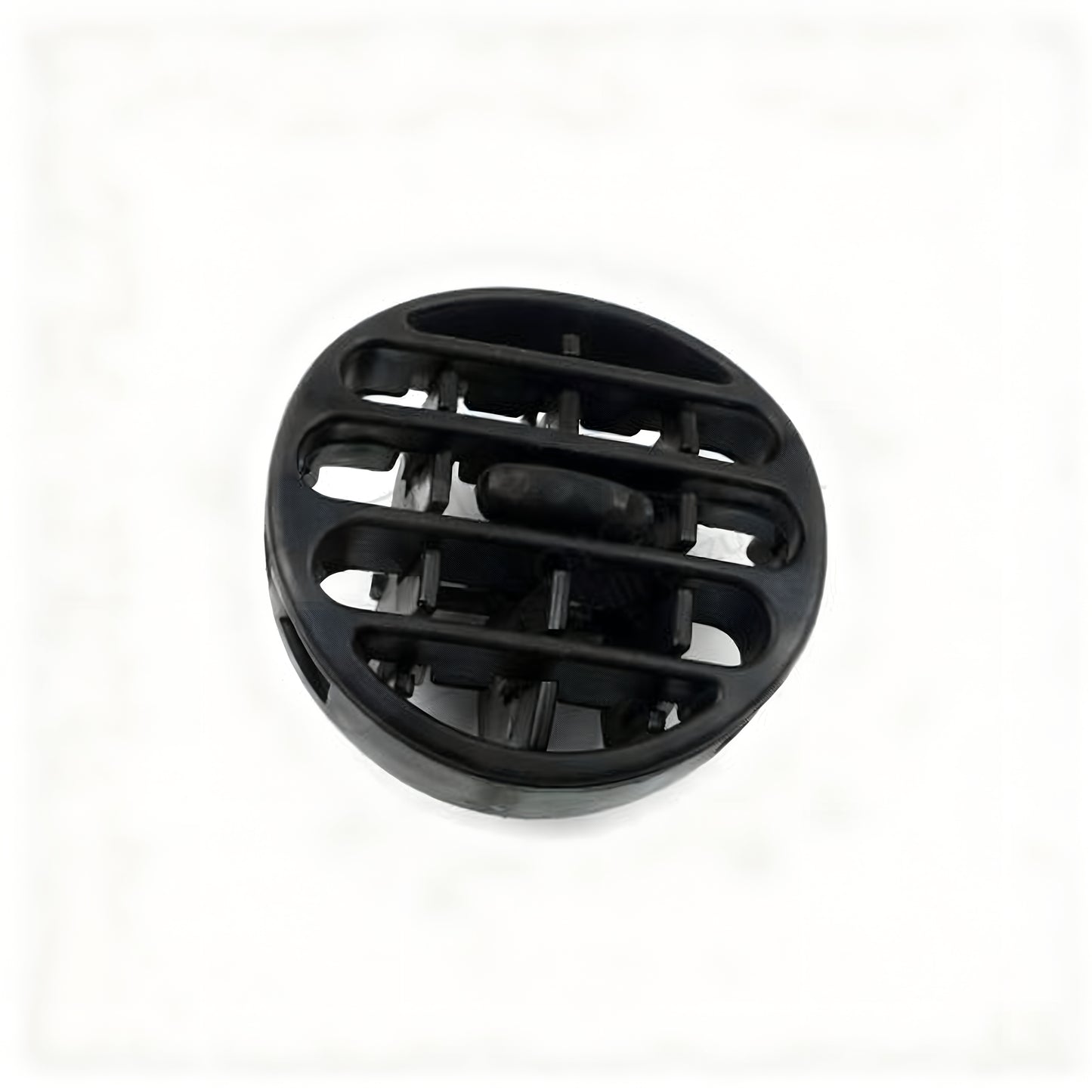 Cubierta de boquilla de ventilador, rejilla difusora de ventilación, color negro, 7701045856 para Renault Kangoo MK1